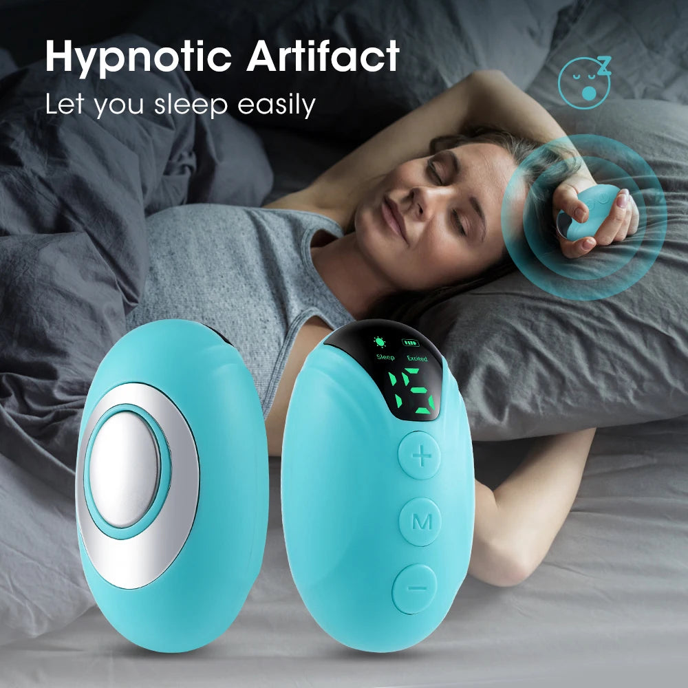 Anxiety Relief Neuro Sleep Nerves Insomnia Soothe Device USB Smart Sleep Instrument Handheld Sleep Healthy Pulse Stimulation