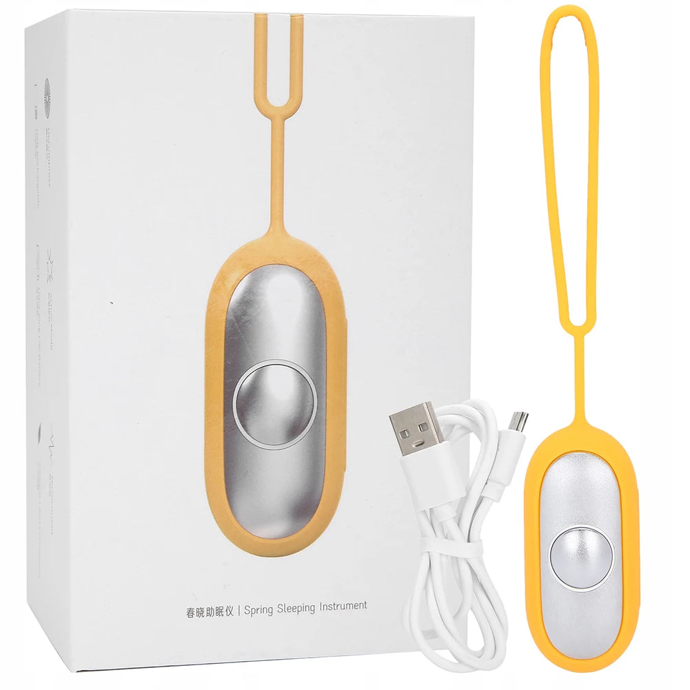 Sleep Aid Machine USB Charging Handheld Relaxation Device Focus Attention Lightweight Sleeping Device for Insomnia Brain Massage