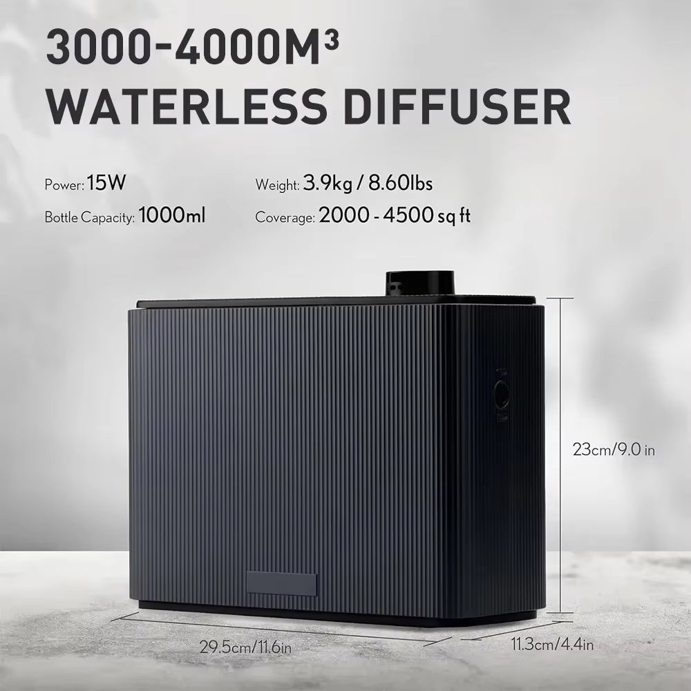 4000M³ Fragrance Diffuser Smart Timing Scent Air Machine for Home Hotel Spa HVAC Aroma Diffuser Electric Air Freshener