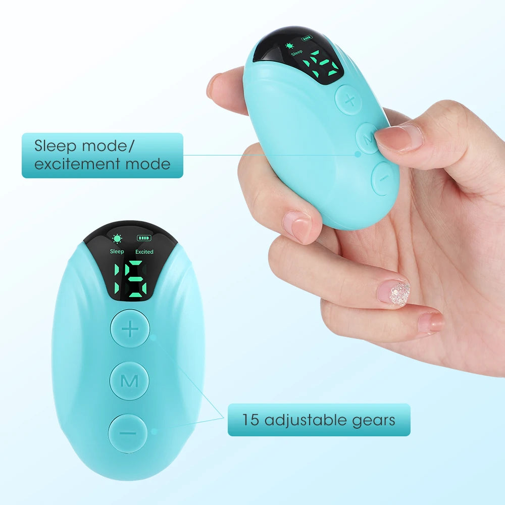 Anxiety Relief Neuro Sleep Nerves Insomnia Soothe Device USB Smart Sleep Instrument Handheld Sleep Healthy Pulse Stimulation