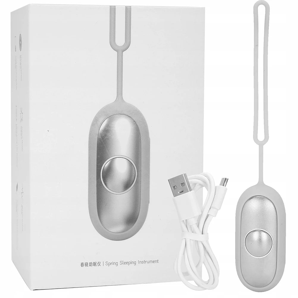 Sleep Aid Machine USB Charging Handheld Relaxation Device Focus Attention Lightweight Sleeping Device for Insomnia Brain Massage