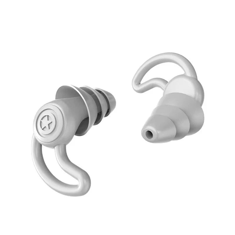 New Silicone Ear Plugs Sound Insulation for Student Soft anti Noise Sleeping Swim Waterproof Ear Plugs Noise Reduction Earplugs
