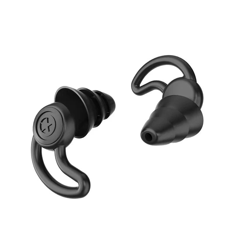 New Silicone Ear Plugs Sound Insulation for Student Soft anti Noise Sleeping Swim Waterproof Ear Plugs Noise Reduction Earplugs